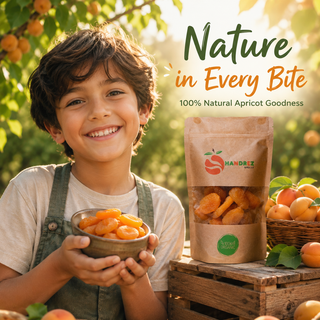 HANDREZ 100% Organic Dried Apricots