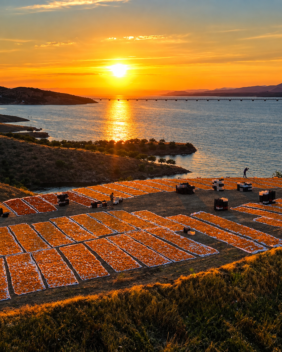 Malatya apricot orchard